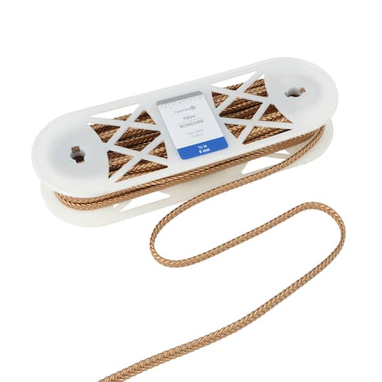 3/8" Braided Faux Leather Trim by Celebrate It®